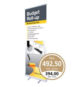 Roll-up til budget pris