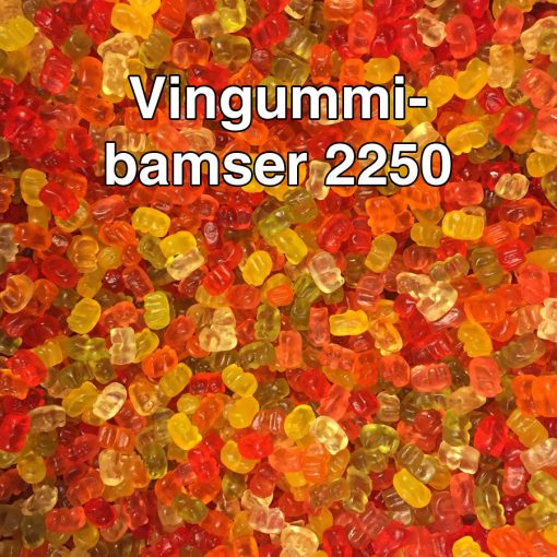 Vingummibamser 2250