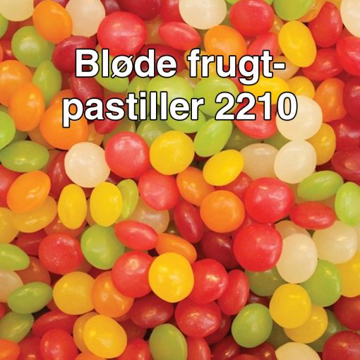 Bløde frugtpastiller 2210