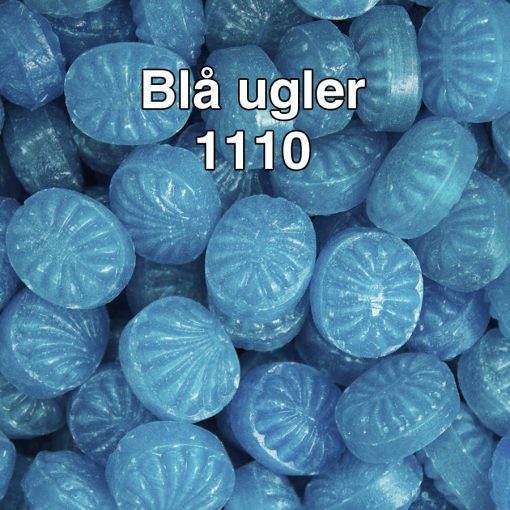 Blå ugler bolsjer 1110