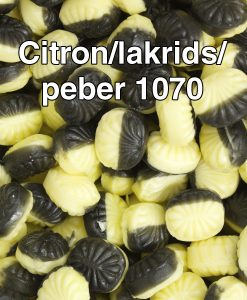 Citron/lakrids/peber bolsjer 1070