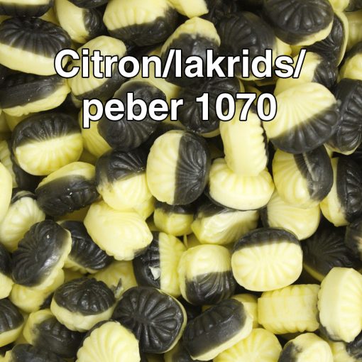 Citron/lakrids/peber bolsjer 1070