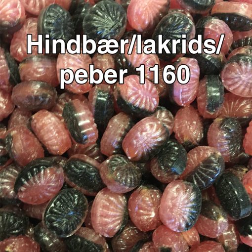 Hindbær/lakrids/peber 1160