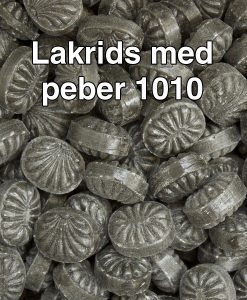 Lakrids med peber bolsjer 1010