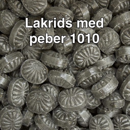 Lakrids med peber bolsjer 1010