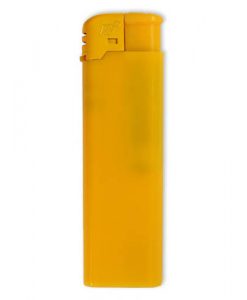 Gul FC Elektron lighter med tryk