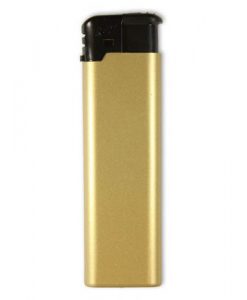 Guldfarvet FC Elektron lighter