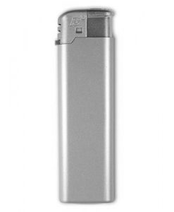 Sølvfarvet FC Elektron lighter