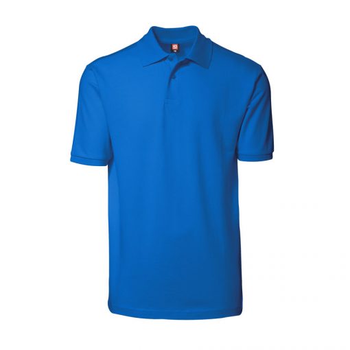 Yes ID Polo-shirt Nr 2020 i piquékvalitet, YES poloshirt azur