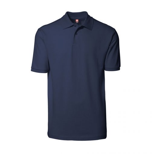 Yes ID Polo-shirt Nr 2020 i piquékvalitet, YES poloshirt navy