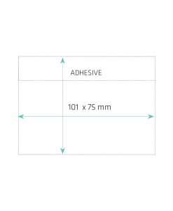 BIC 101x75 mm 50 Sheet Adhesive Notepads